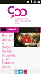 Mobile Screenshot of cddperu.org